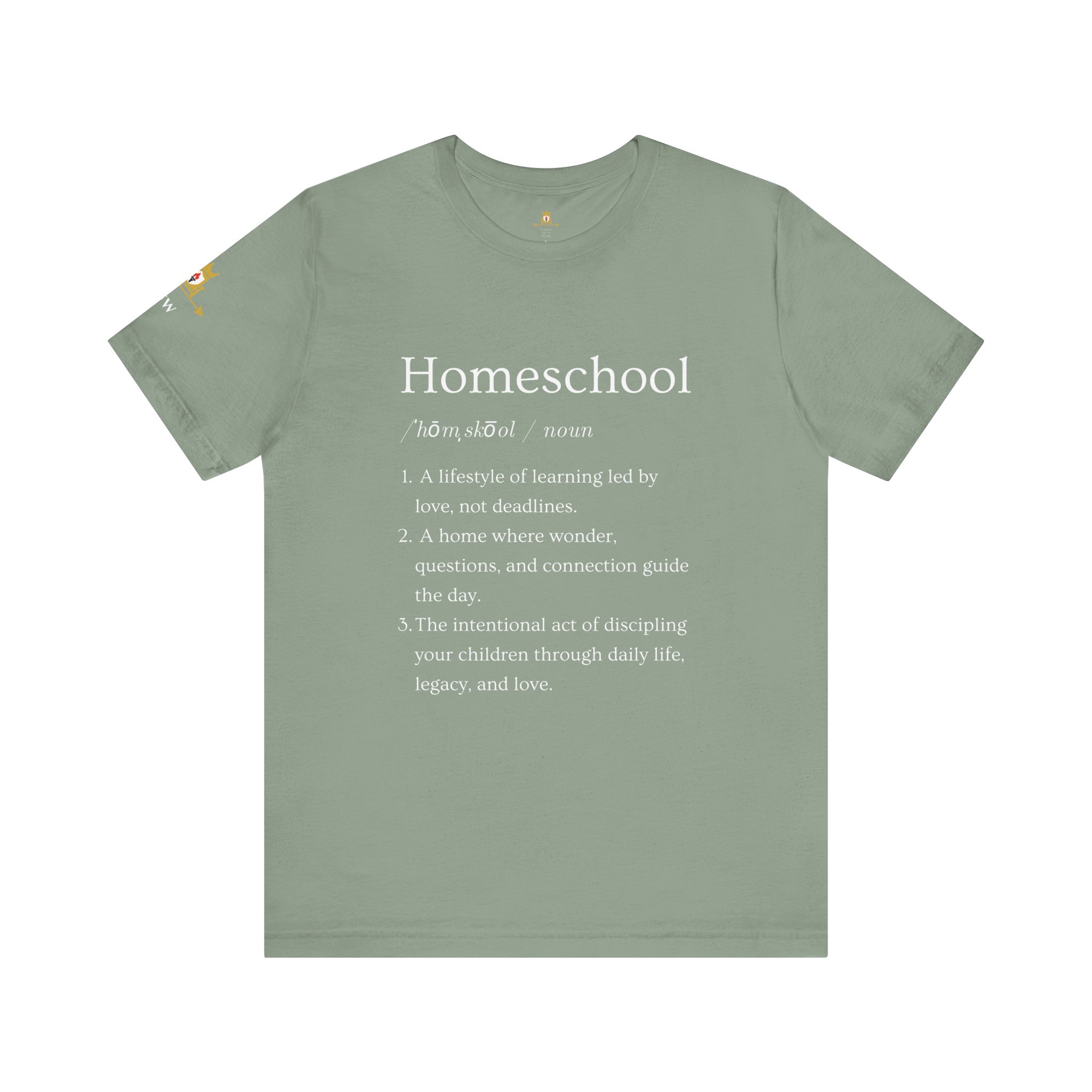 Homeschool (noun) Definition Tee | Redefined Series™ - Image 5