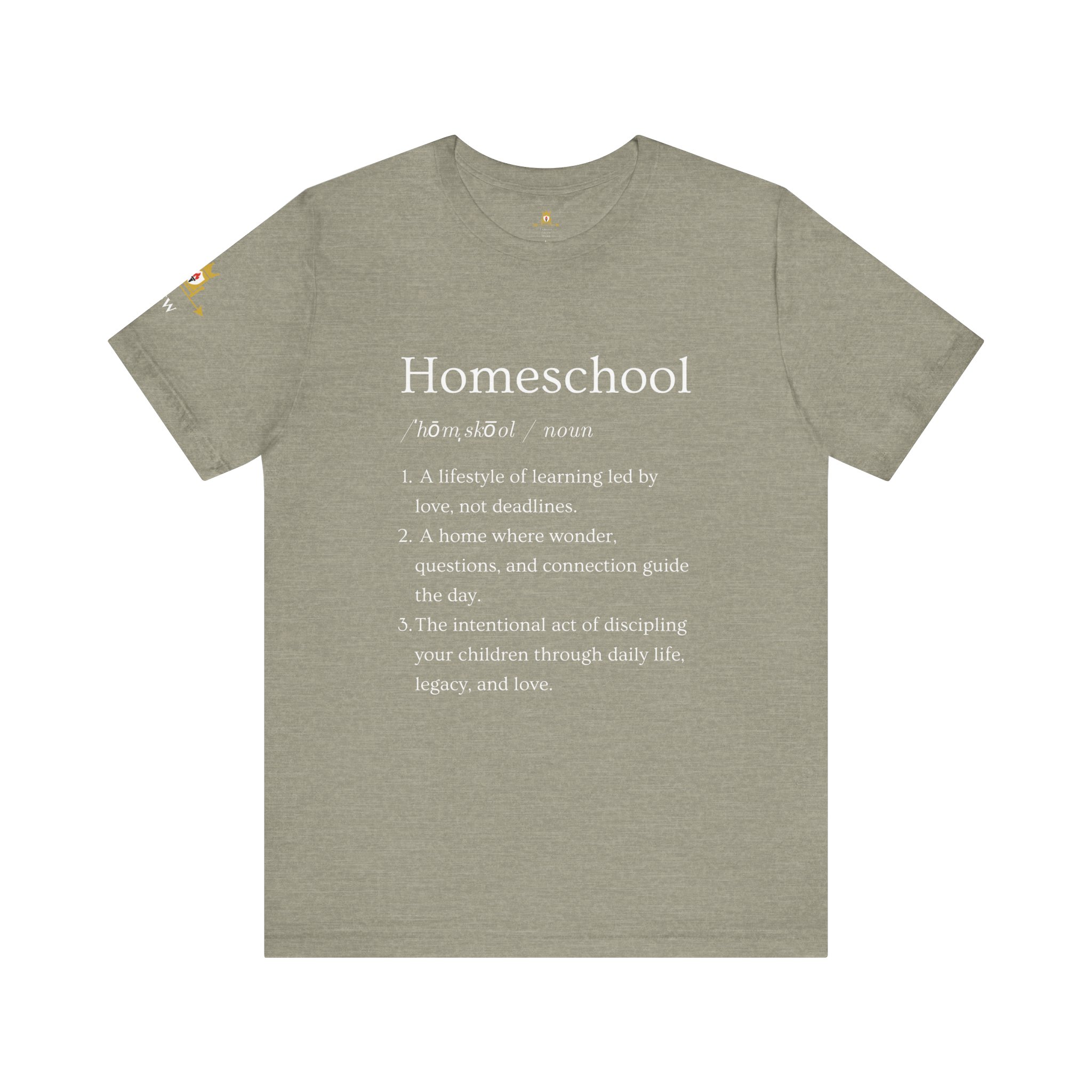 Homeschool (noun) Definition Tee | Redefined Series™ - Image 4