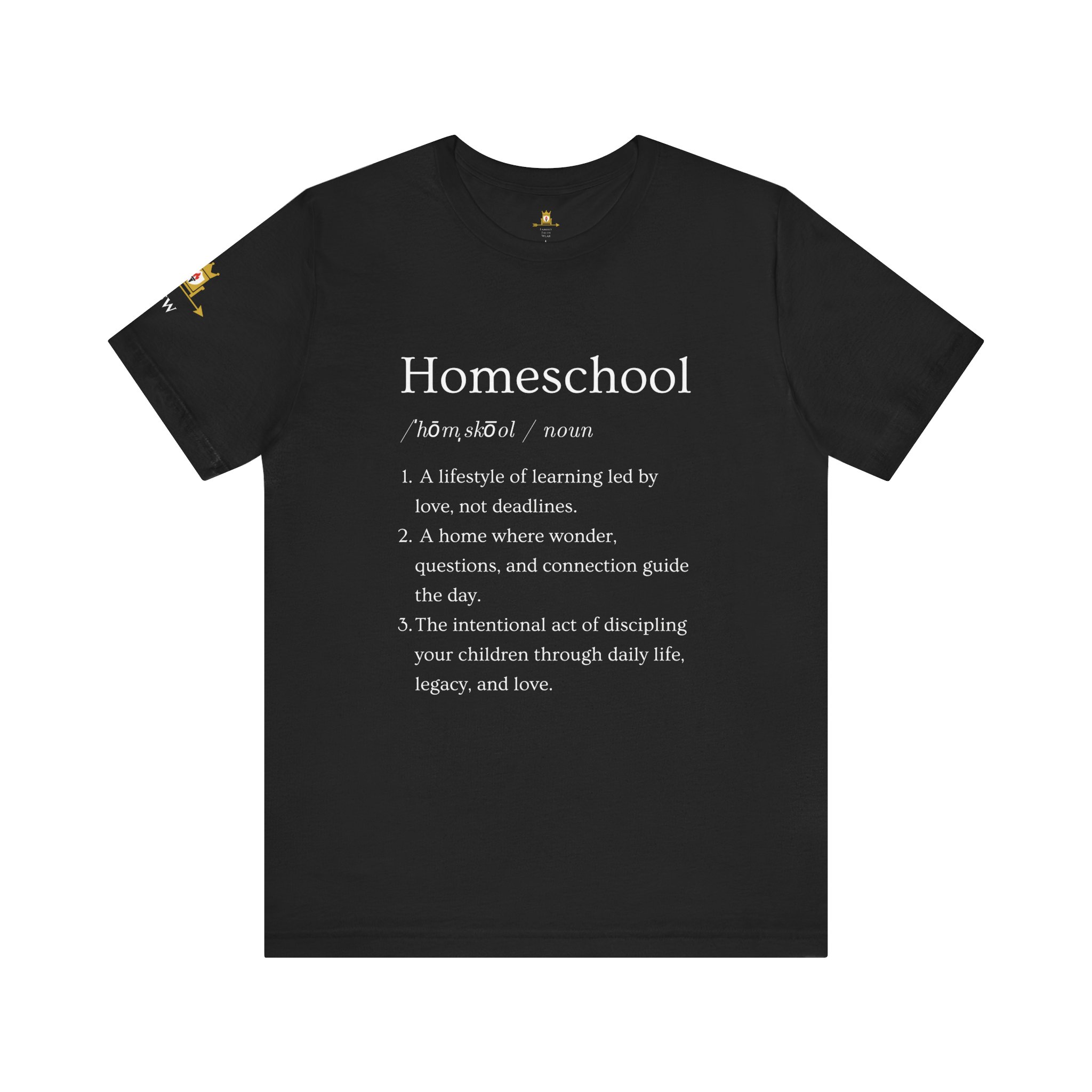 Homeschool (noun) Definition Tee | Redefined Series™